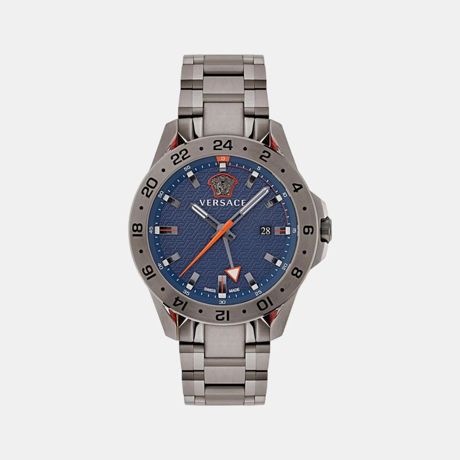 Astron Men Quartz Blue Dial Analog Stainless Steel Watch VE2W00422