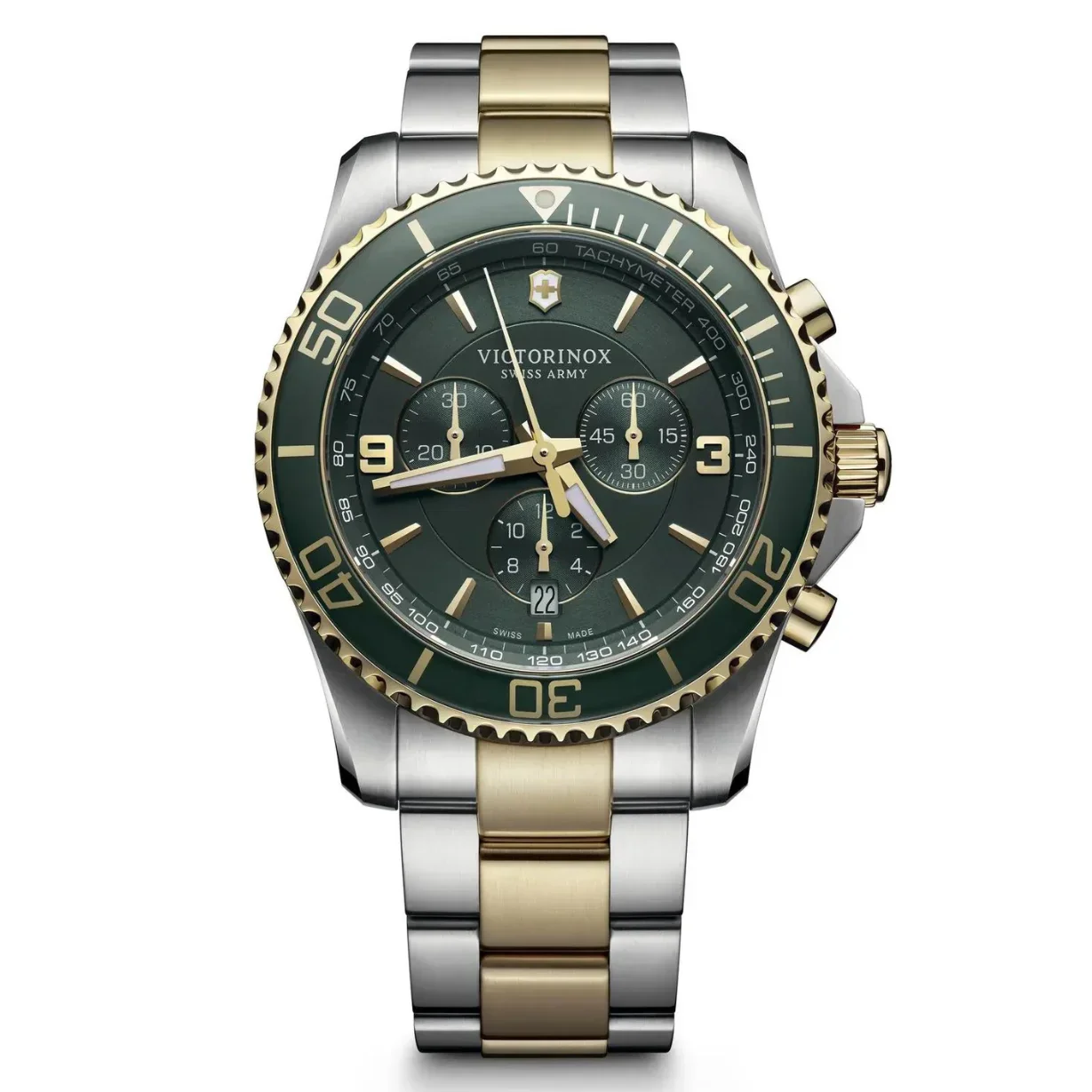 Victorinox Maverick Chronograph Green Dial Men 43mm - Image 3