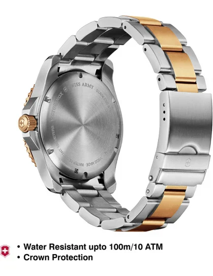 Victorinox Maverick Men Silver & Gold Stainless Steel Men 43mm