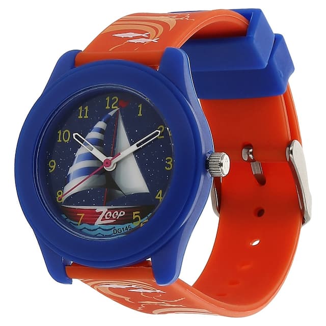 Travel Blue Dial Plastic Strap